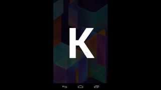 Android 4.4 KitKat Quick Look via built-in Screen Recorder 2