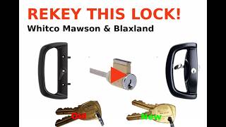 How To Re-Key Whitco Blaxland Mawson Lock Cylinder