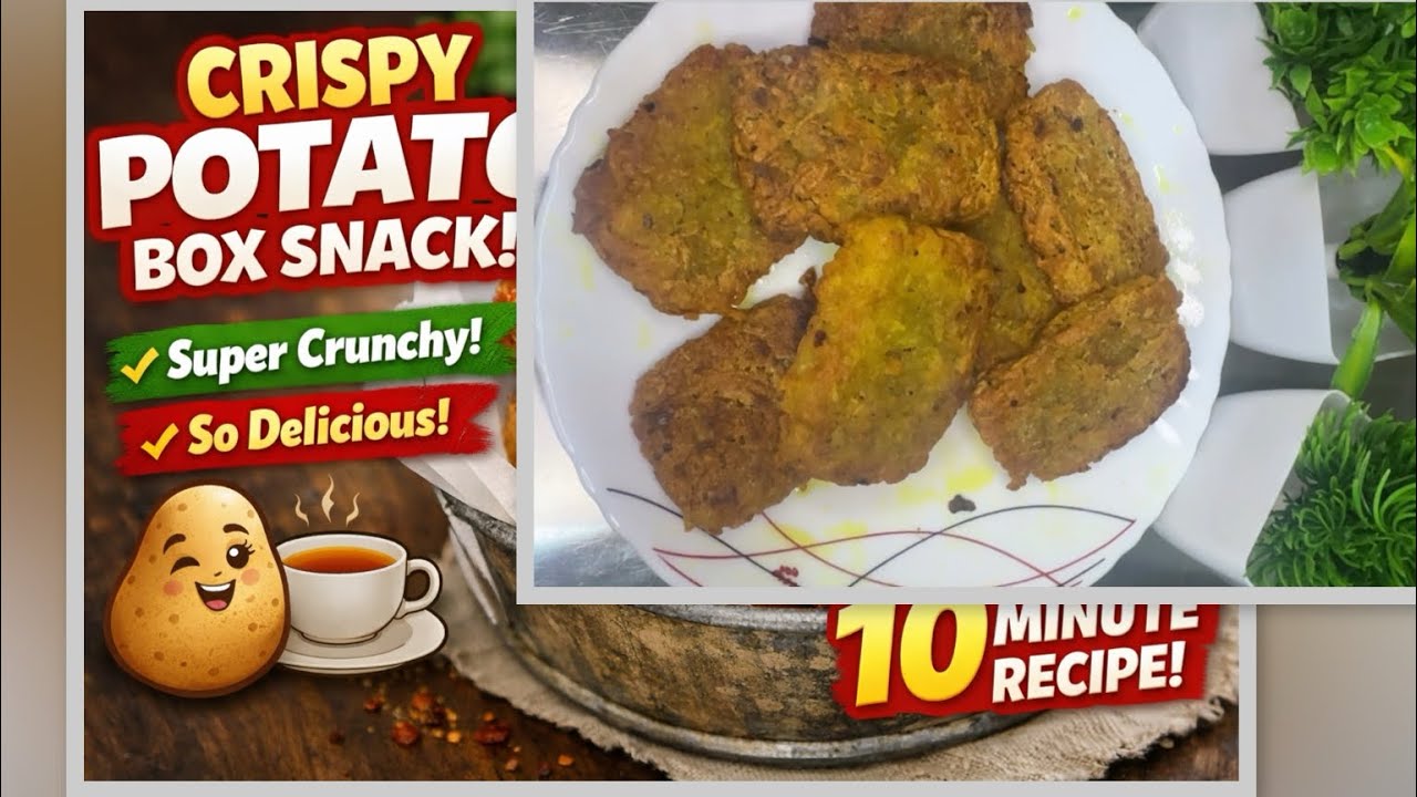 Simple ingredients… unbelievable crunch! 🥔🔥Save this recipe & try today@uruliyaanuthaaram 