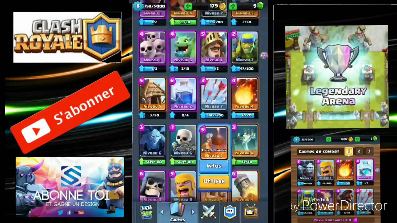 Générateur de deck clash royale YouTube