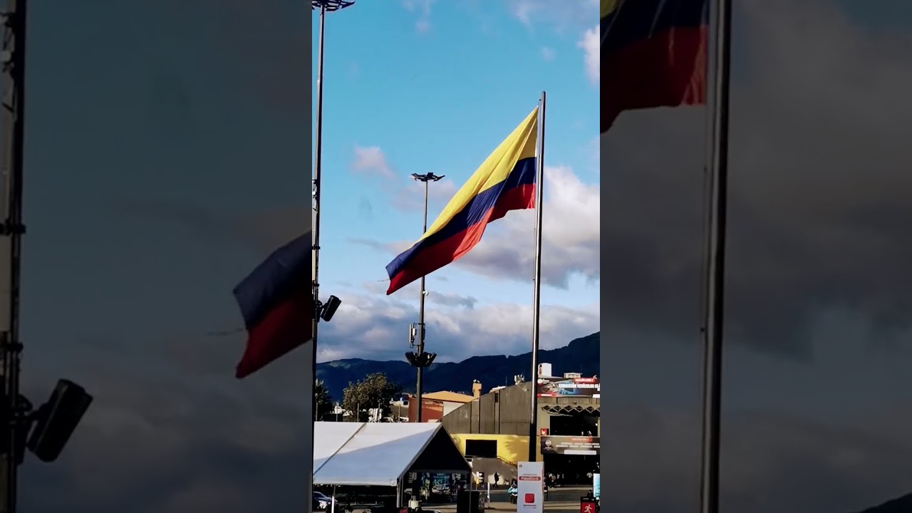 Colombia bandera tricolor