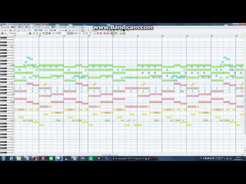 パラジクロロベンゼン　MIDI演奏【ドミノでバージョンUPしてみた】