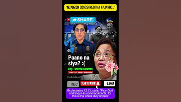 GUANZON CONCERNED KAY FAJARDO Viralvideo 
