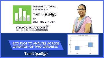 #minitab tutorial in #tamil (#தமிழ் ) : How to draw #boxplot (Two Variables) in #minitab (#தமிழ் )