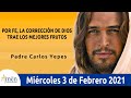 Evangelio De Hoy Miércoles 3 Febrero 2021 Marcos 6,1-6 l Padre Carlos Yepes