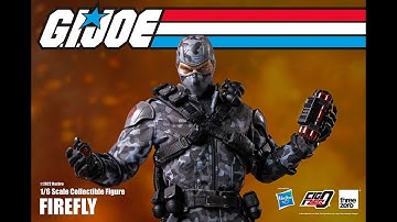 THREEZERO G.I.Joe FigZero Firefly 1/6 Scale Collectible GIJoe Vs. Cobra Figure
