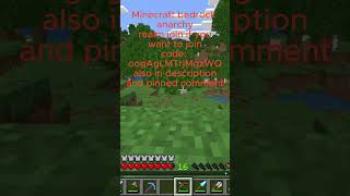 Minecraft anarchy realm to join