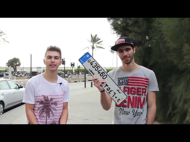 Stealing License Plates Prank