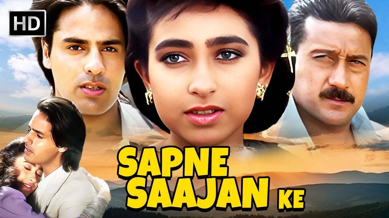 Sapne Saajan Ke: A Tale of Love & Sacrifice 🎬 90s Romantic Classic 🎥 Karishma, Jackie & Rahul 🎭