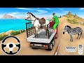 Animal Transport Truck Simulator 2025 || Extreme Wild Zoo &amp; Farm Cargo Transport Driving Game