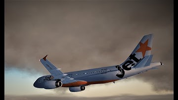 P3D v4.5 - Fslabs A320 - Flytampa Sydney Windy & Wet Approach!