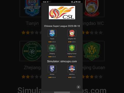 Chinese Super League 2025 Predictions & Highlights | Tianjin, Beijing Guoan, Wuhan Results Chinese Super League 2025 Predictions & Highlights | Tianjin, Beijing Guoan, Wuhan Results Thumbnail