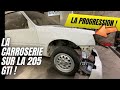 La 205 GTI change de visage ! ÉNORME step dans la carrosserie!