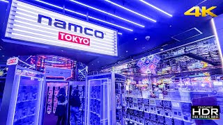 Inside The Futuristic Namco Arcade Games Center In Tokyo