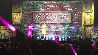 20180804 YOONA FM IN HK singing cantonese song from Eason Cheung