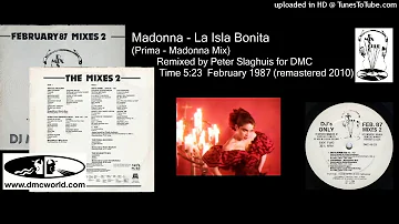 Madonna - La Isla Bonita (DMC remix by Peter Slaghuis February 1987)