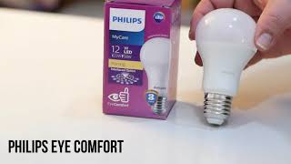 Philips LED Bulb A67 E27 17.5W 2500lm 150W - Unboxing+Small test. 