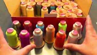 Richword Embroidery Thread Review 🎨 40 Colors for Sewing & Machine Embroidery