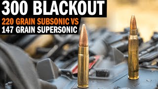 Blast Off Mondays: 300 Blackout 220 Gr. Subsonic vs 147 Gr. Supersonic screenshot 5
