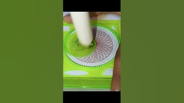 Spirograph asmr 2024 Cool Colorful #spirograph #art #diy #shorts 45