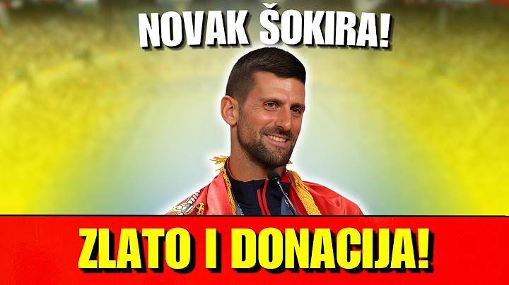 POSLE ZLATA, NOVAK ĐOKOVIĆ ŠOKIRA SVET DONACIJOM!