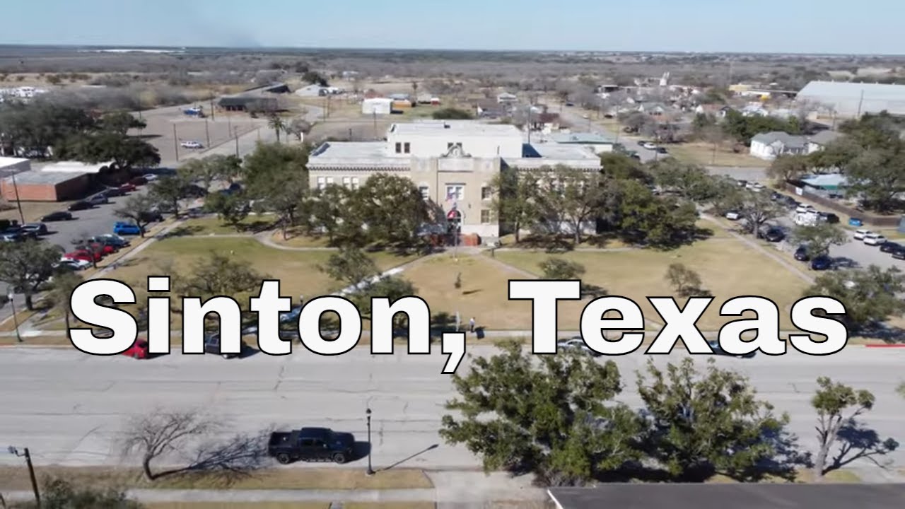 Drone Sinton, Texas YouTube