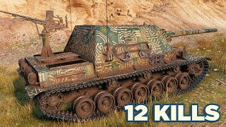 Type 5 Ka-Ri • 7.4К УРОНА 12 ФРАГОВ • WoT Gameplay