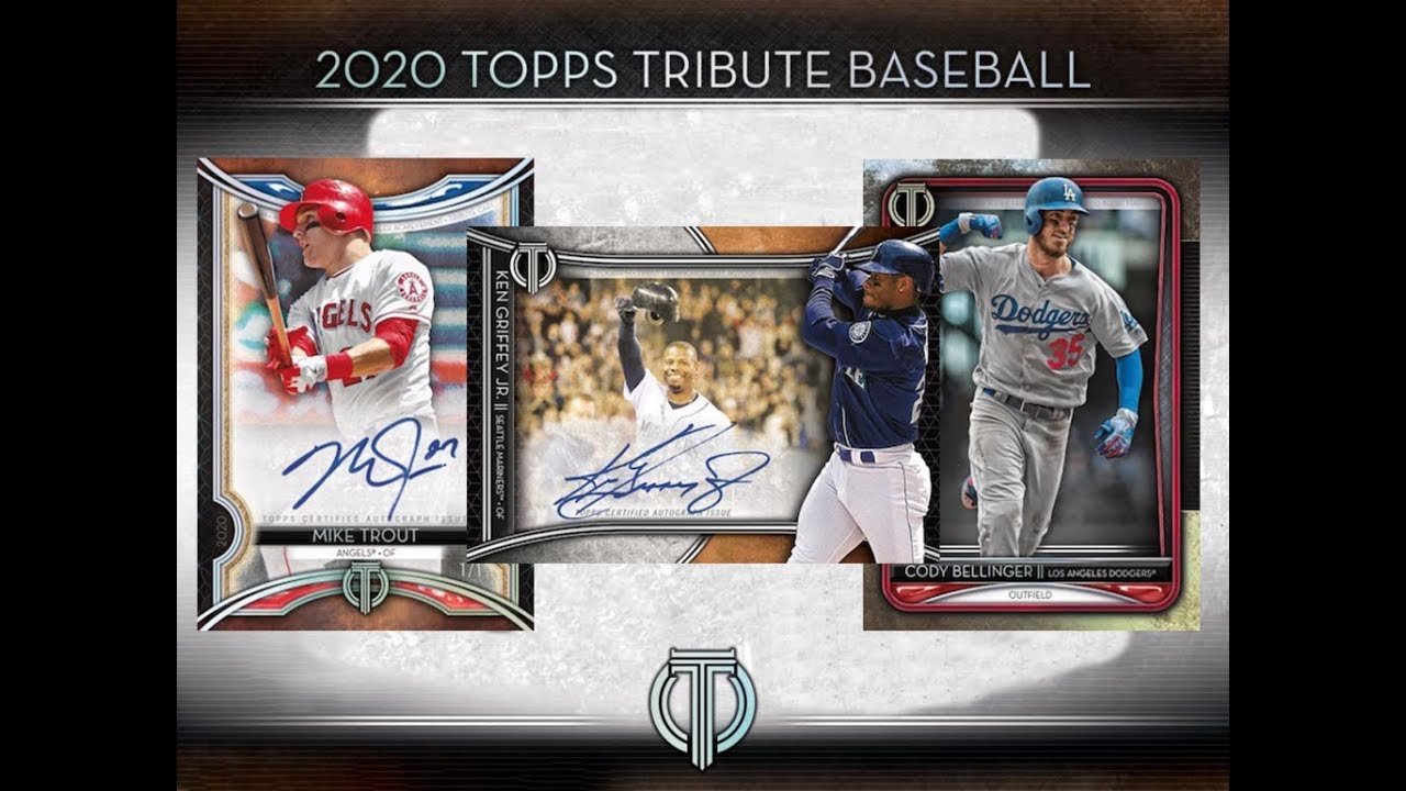 2020 Topps Tribute - Full Case PYT 001 - BOOKLET HIT!!! - YouTube