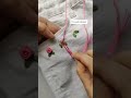 beautiful flowers embroidery designs #shortvideo #shorts #diy #art #embroiderydesigns #embroiderypat