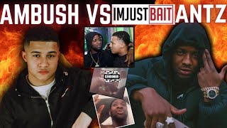 FULL FIGHT FOOTAGE & REACTION, AMBUSH & ANTZ FROM IMJUSTBAIT BEEF AT THE MISFITS BOXING EVENT