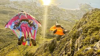 Sunset Run | Table Mountain | Wingsuit Base Jump