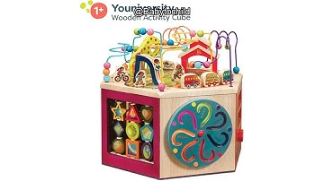 B. toys Youniversity Wooden Activity Cube Review: Can It Keep Your Toddler Engaged?