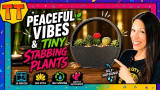 Tina Tries 3D Printing: Zen Self-Watering Indoor Planter