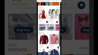E-commerce App UI | Designed in Adobe XD | XD, Assets & Documentation Purchase Link in Description