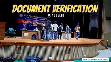 Document Verification 😮‍💨 | #jacdelhi #dtu #iit #nsut #igdtuw #iiit