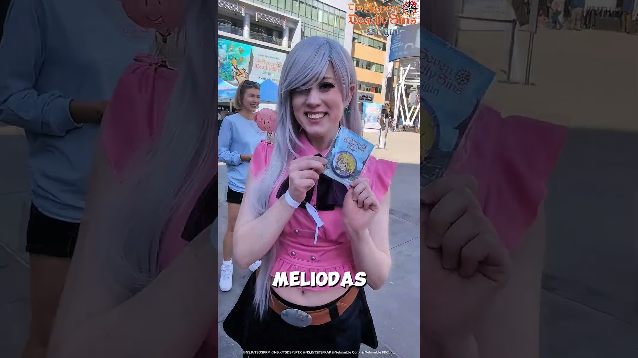 50 Elizabeth Cosplay Takeover at LA Live! #7dsorigin #50elizabethsinla #ad