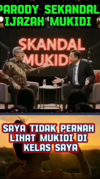 skandal ijazah mukidi#ijazah #palsu#mukidi #hilang #lucu #ngakak #comedy #funny #konoha