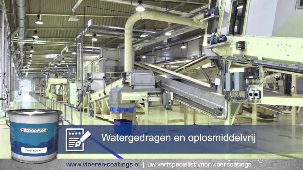 Scanofloor Vloerverf - Belijningsverf