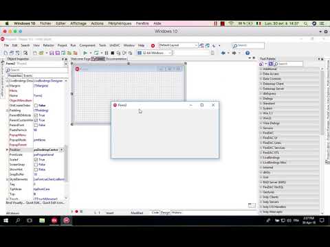 Rad Studio Delphi #1 From   05 Position / Desktop Center  وضع مركز سطح المكتب