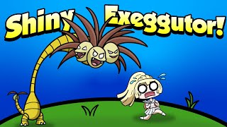 The story of how Lillie got attacked by a SHINY ALOLAN EXEGGUTOR!