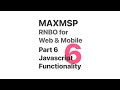 MaxMSP RNBO Video 6 #shorts