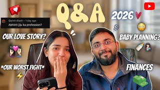 Q&A with My Husband ❤️😅 | Baby Planning? Finance?