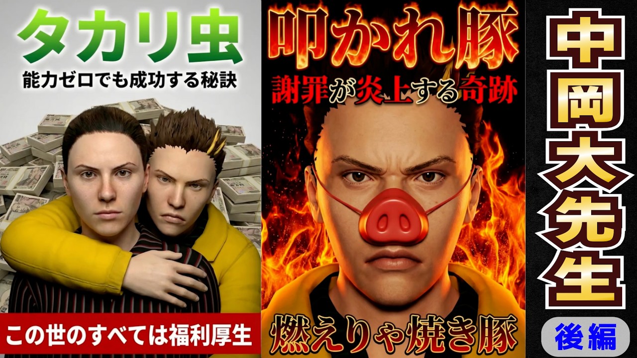 【神回】中岡先生の自伝『タカリ虫』『叩かれ豚』が坂本の腹筋を完全破壊してしまう【幕末志士 切り抜き】2026/02/28