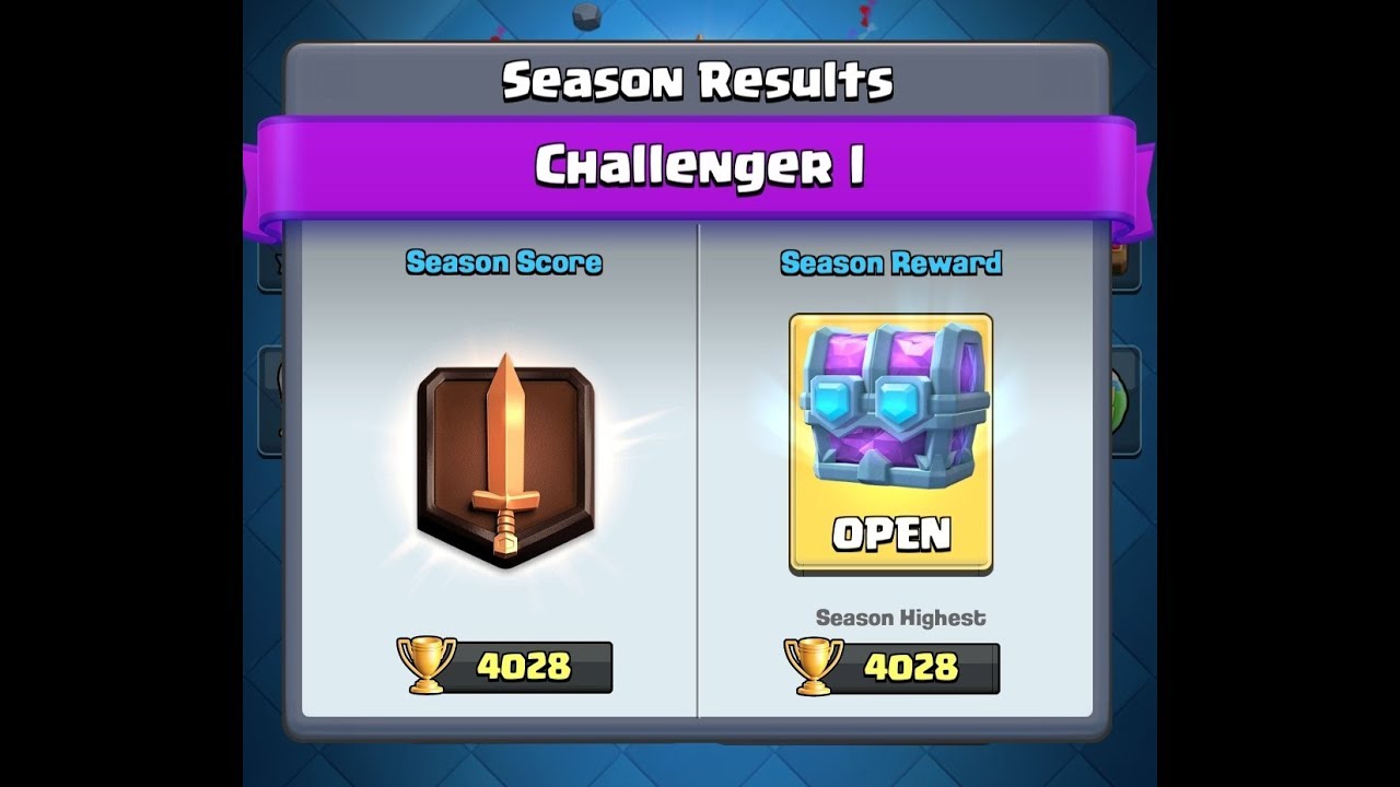 Clash Royale Challenger I Season Chest Opening 6 YouTube