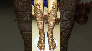 mehndi design beautiful legs mehndi design viral 