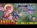MVP Play Angela Best Build And Emblem Build Top 1 Global Angela MLBB