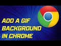 How to Add a GIF Background in Google Chrome (2023)