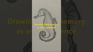 Memory vs reference #art #foryou #drawing #artist #challenge #fypシ #fyp #sketch