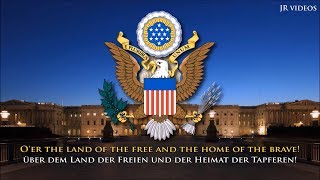 Amerikanische Nationalhymne (EN/DE Text) - USA Anthem (German)