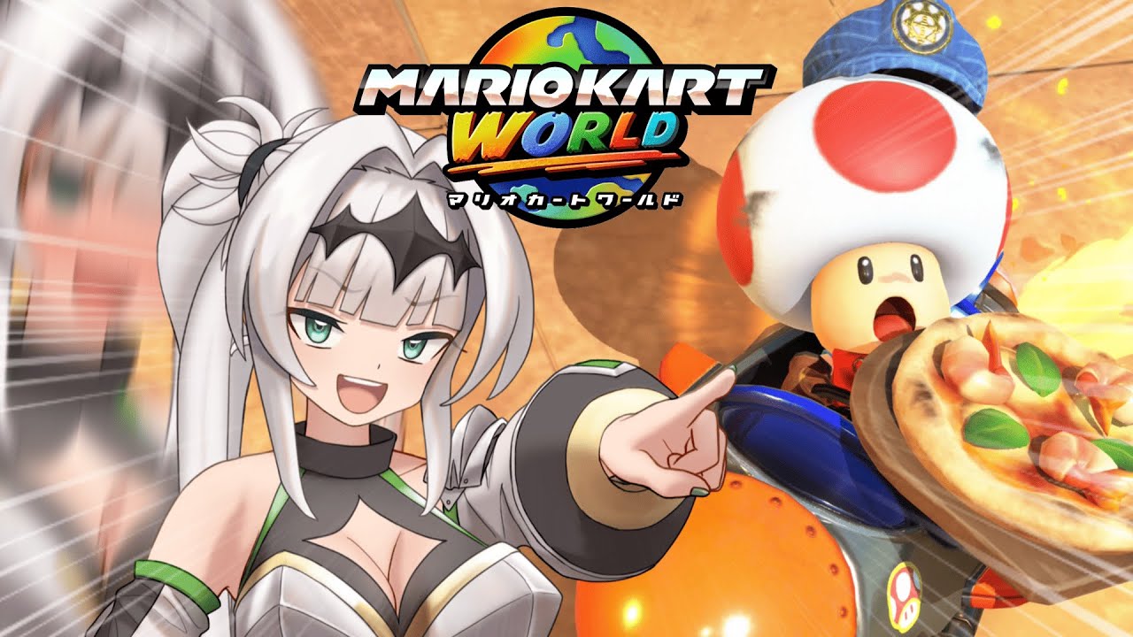 Mario Whoa I won't give in to Kart World #1 [Mario Kart